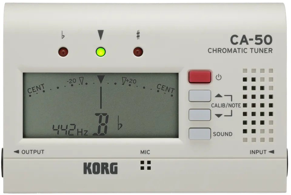 Korg CA-50 Chromatischer Tuner (weiß) – 1