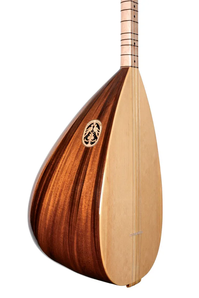 Nostalji Serisi Kısa Sap Afromozya Ağacı Bağlama (NAFB-007)
