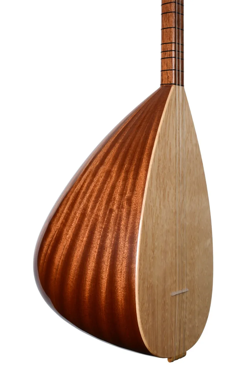 Nostalgie-Serie Kurzhals Mahagoni-Bağlama (NMB-004) – 1